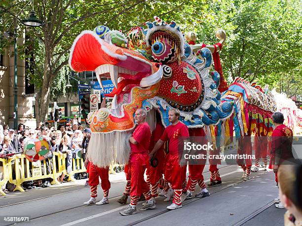 Chinese Dragon At Moomba Stock Photo - Download Image Now - Melbourne - Australia, Chinese Culture, Chinese Ethnicity