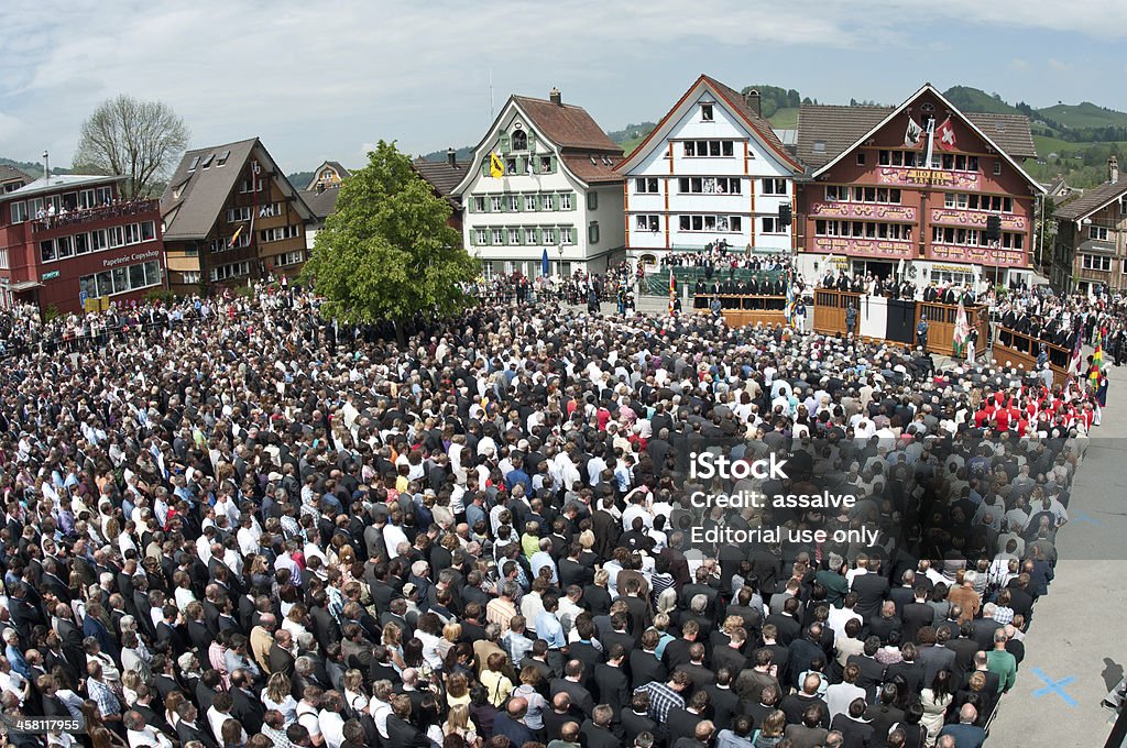Landsgemeinde d'Appenzell, Suisse - Photo de Suisse libre de droits