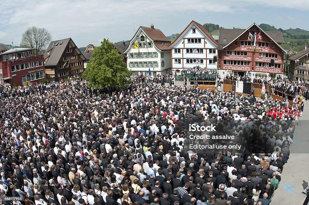 Landsgemeinde に Appenzell ,Switzerland - スイスのロイヤリティフリーストックフォト