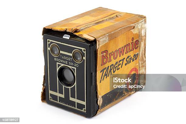 Kodak Brownie Box Camera Stock Photo - Download Image Now - Old, Box - Container, Brownie