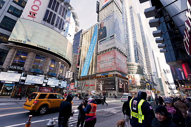 times square pieszych - editorial shadow new york city manhattan zdjęcia i obrazy z banku zdjęć