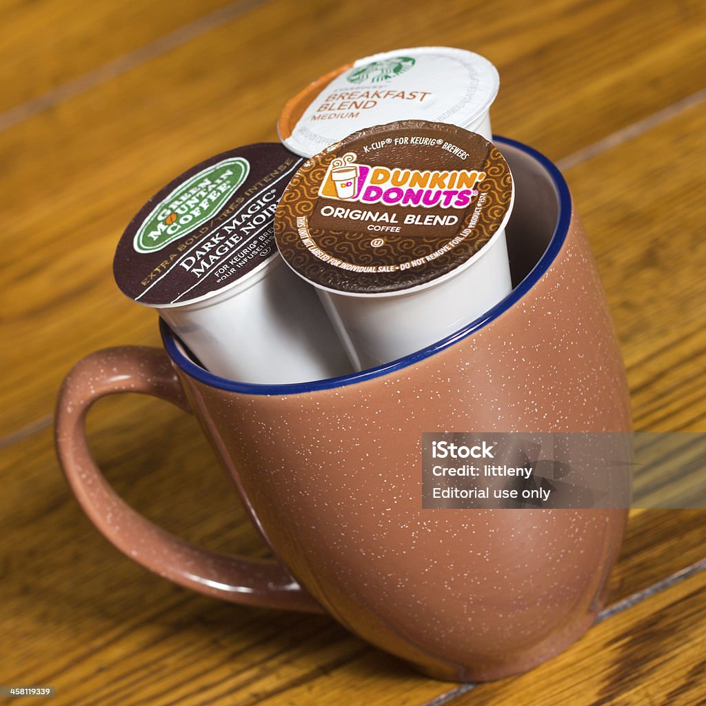 Kcup Coffee Pods Stock Photo - Download Image Now - Keurig Green Mountain,  Coffee - Drink, Dunkin' - iStock