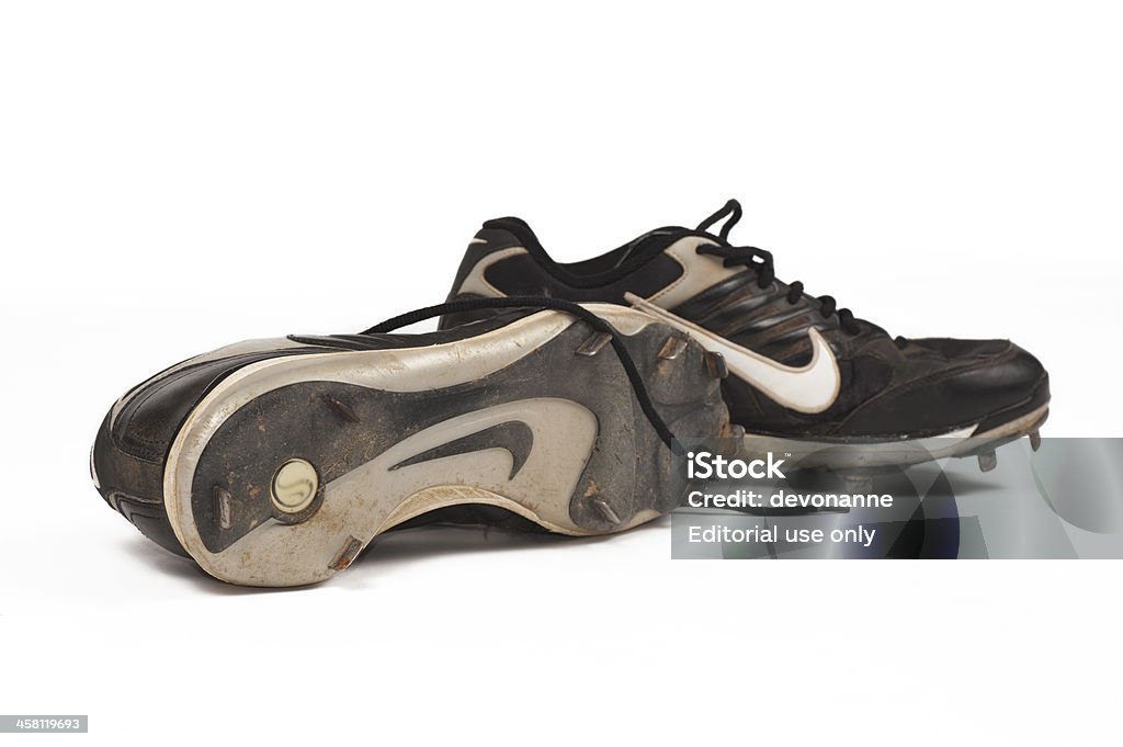 Nike Tacchetti da Baseball - Foto stock royalty-free di Scarpe chiodate