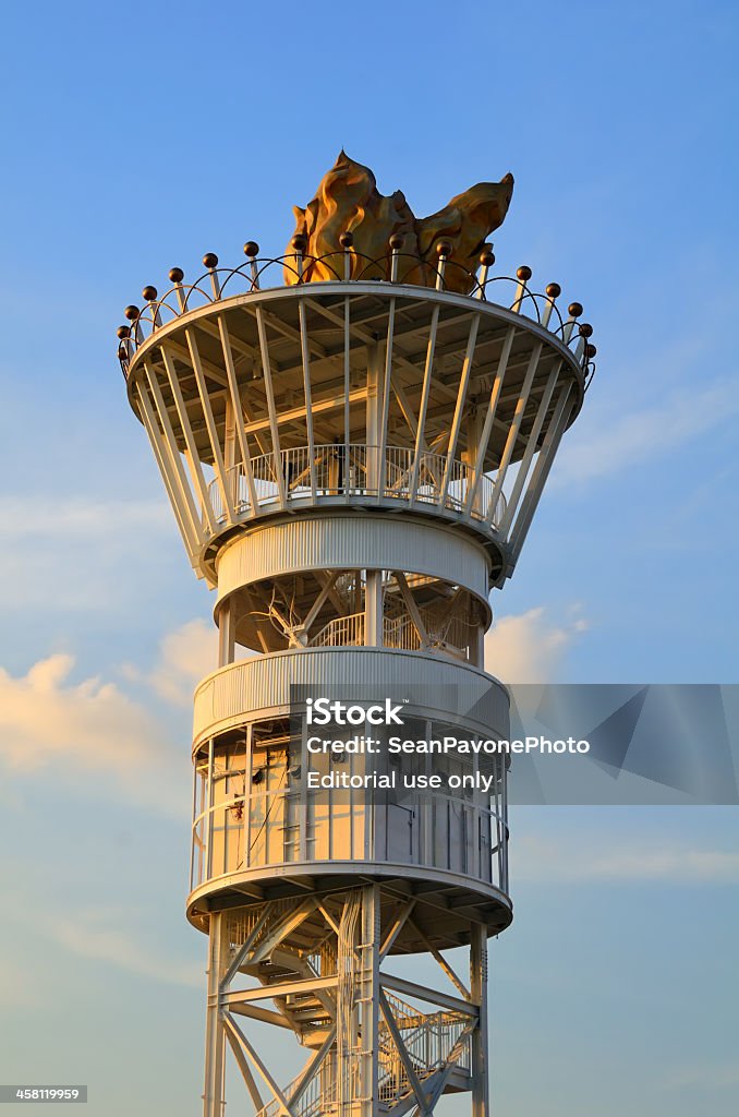 Centennial Olympic Torch - Lizenzfrei Olympische Fackel Stock-Foto