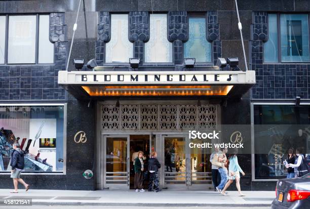 Bloomingdale De Manhattan - Fotografias de stock e mais imagens de Bloomingdales - Bloomingdales, Cidade de Nova Iorque, Armazém Comercial