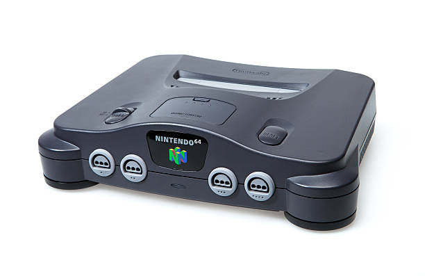 n64 consolas nintendo - nes fotografías e imágenes de stock