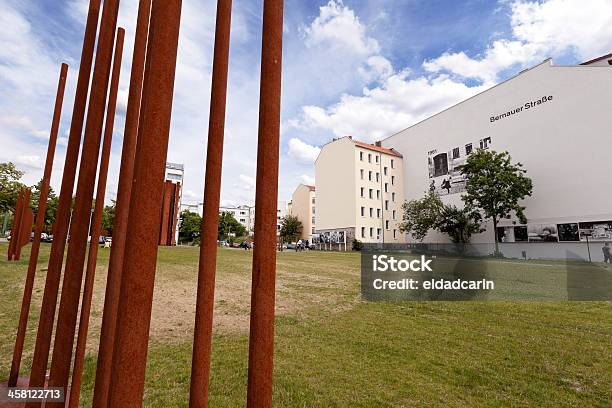 Tourists At The Berlin Wall Memorial Bernauer Strasse Stock Photo - Download Image Now