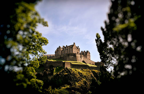 Edinburgh Castle stock photo