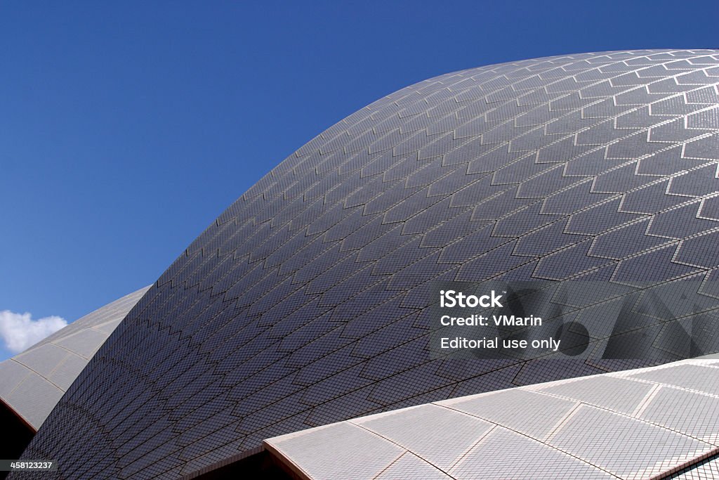 Ópera de Sydney Telhado - Royalty-free Primeiro plano Foto de stock