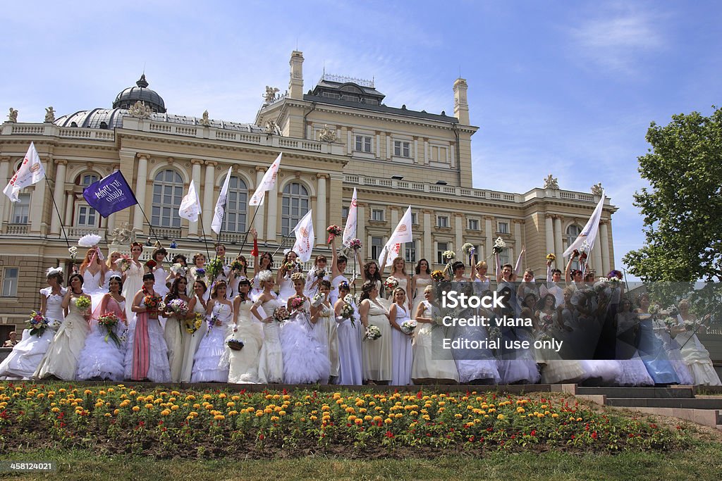 Desfile de noivas - Foto de stock de Adulto royalty-free