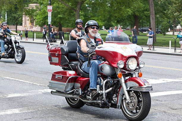 motocykle w waszyngtonie dc do walcowania thunder - honor roll zdjęcia i obrazy z banku zdjęć