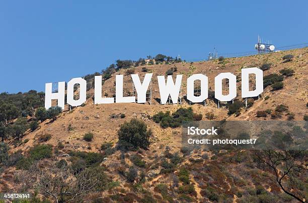Hollywood Usa Stock Photo - Download Image Now - Hollywood Sign, Advertisement, California