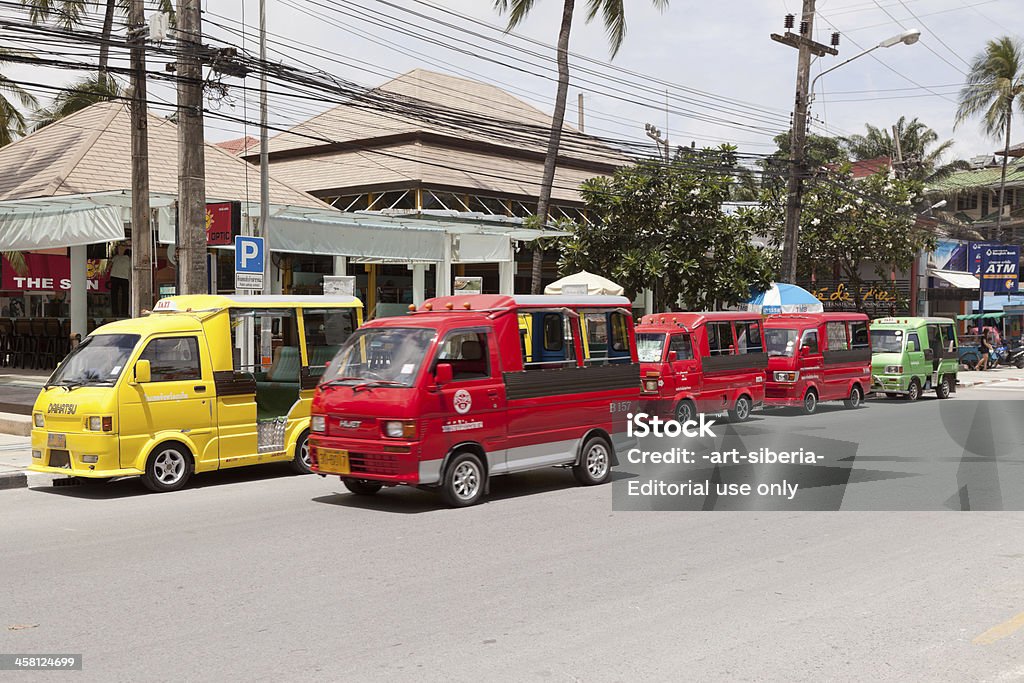 Tuk-Tuk à la plage de Patong - Photo de Activité libre de droits