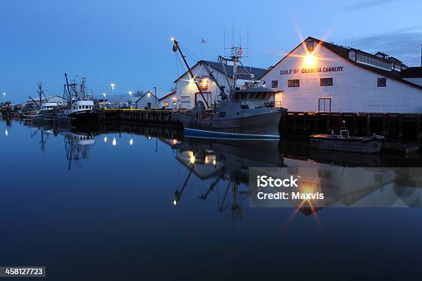 바이브런트 조지아 통조림 던 Steveston 캐나다 브리티시컬럼비아 0명에 대한 스톡 사진 및 기타 이미지 - 0명, 건축, 경관