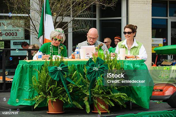Judges For St Patricks Day Parade Participants Stock Photo - Download Image Now - Celebration, Celebration Event, Decoration