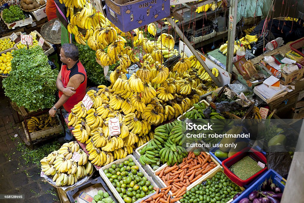 Auf dem Markt - Lizenzfrei Insel Mauritius Stock-Foto