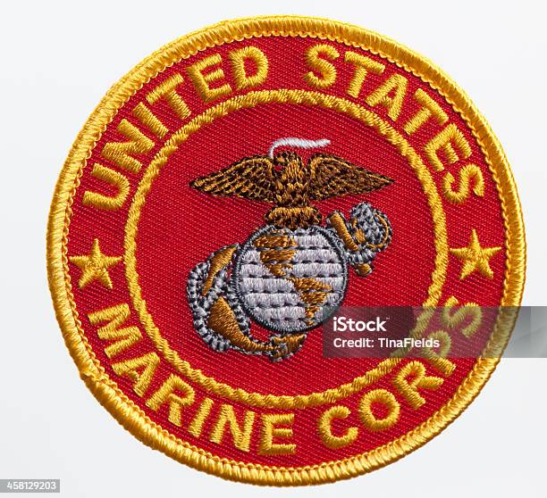 Korpus Piechoty Morskiej Stanów Zjednoczonych Seal - zdjęcia stockowe i więcej obrazów Insygnia - Insygnia, Łata, Przypinka