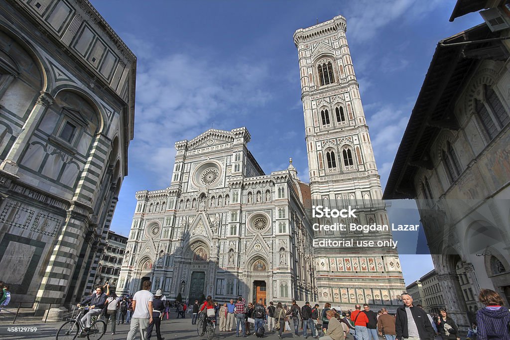 Duomo di Firenze, Italia - Foto stock royalty-free di Affollato