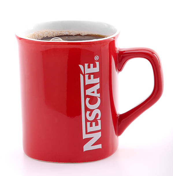 nescafe cup - nestle stock-fotos und bilder