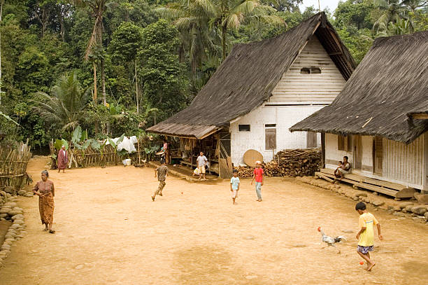 Cтоковое фото Индонезийский village