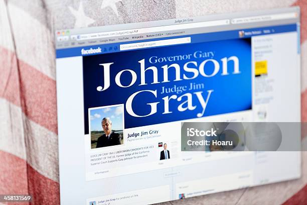 Jim Gray Página De Fãs No Facebook - Fotografias de stock e mais imagens de .com - .com, 2012, Bandeira