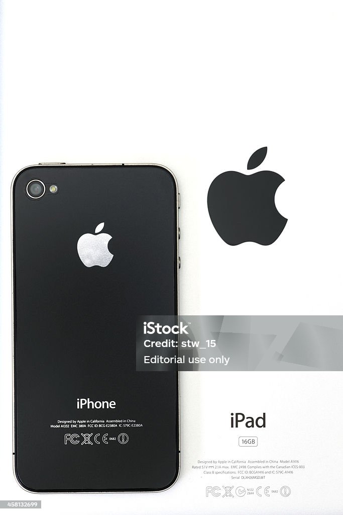 Apple iPhone und iPad - Lizenzfrei Apple Computer Stock-Foto