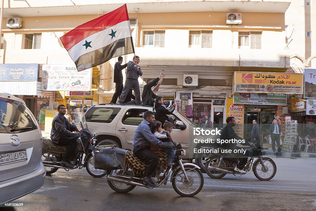 Alzamiento de Siria - Foto de stock de Bandera libre de derechos
