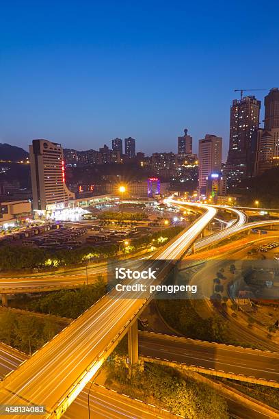 Chongqing City Di Notte - Fotografie stock e altre immagini di Affari - Affari, Ambientazione esterna, Architettura