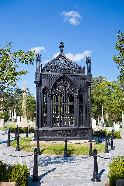 墓の大統領のジェームズ・モンロー - richmond virginia james monroe tomb the americas north america ストックフォトと画像