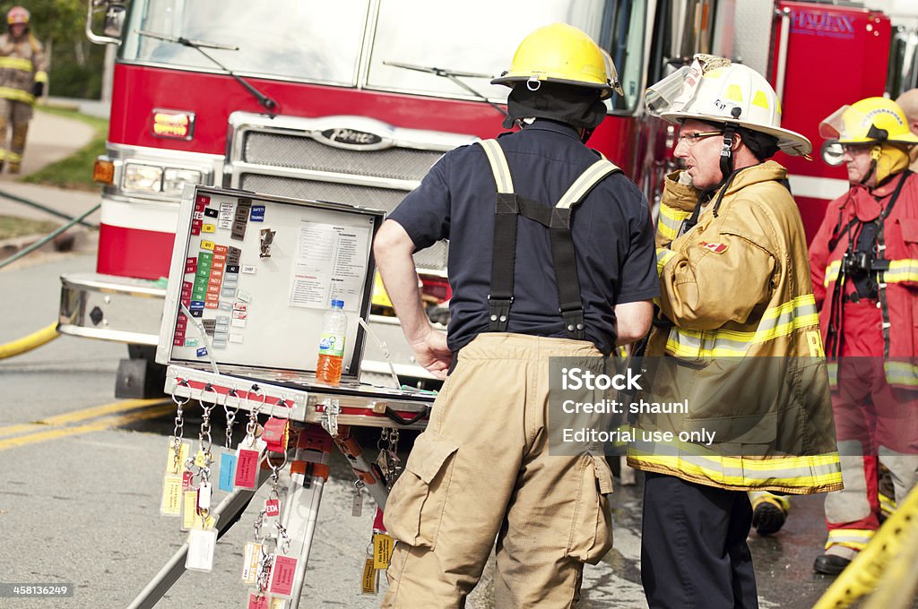 Fire Chief Command Board Fire Chief And Command Board Stock Photo - Download Image Now ...