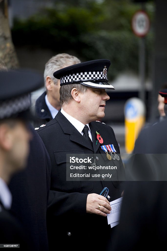 British transportu kolejowego Nadinspektor policji w pamięci usług - Zbiór zdjęć royalty-free (Ciekawość)