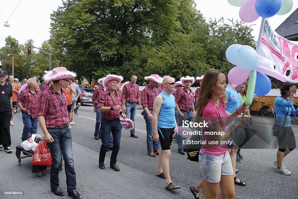 Manifestazione di orgoglio Gay di Copenhagen - Foto stock royalty-free di 2012