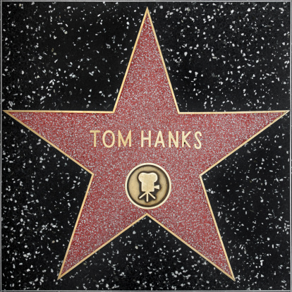 Los Angeles, USA - January 17, 2014:  The Hollywood Walk of Fame star of Donald Duck located on Hollywood Blvd. that was awarded in 2004 for achievement in motion pictures.