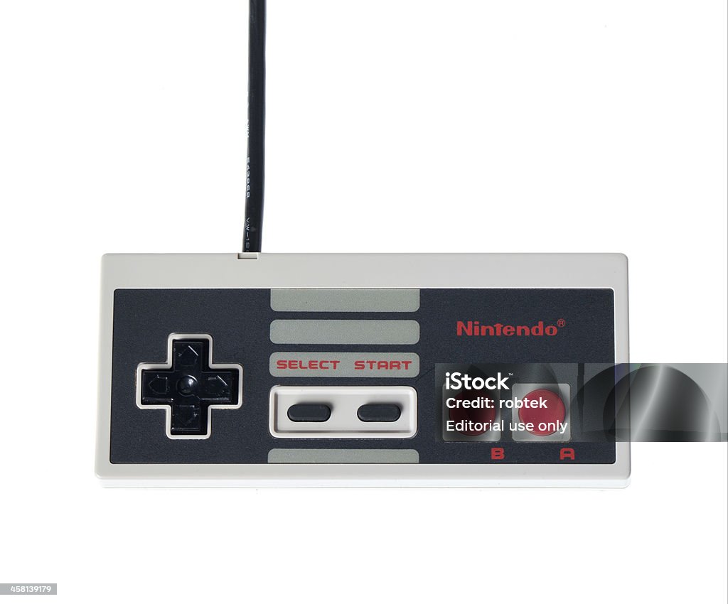 NES Controller - Foto stock royalty-free di Nintendo
