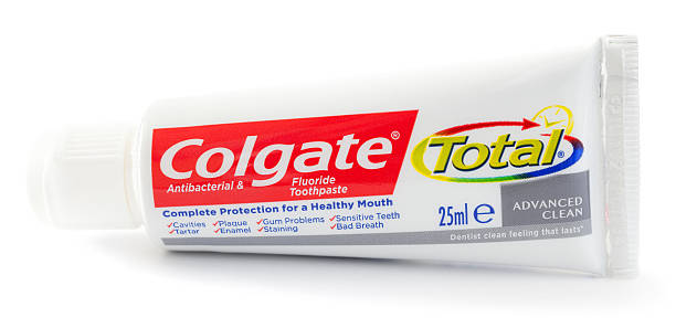 Colgate Total Advanced Toothpaste stock photo
