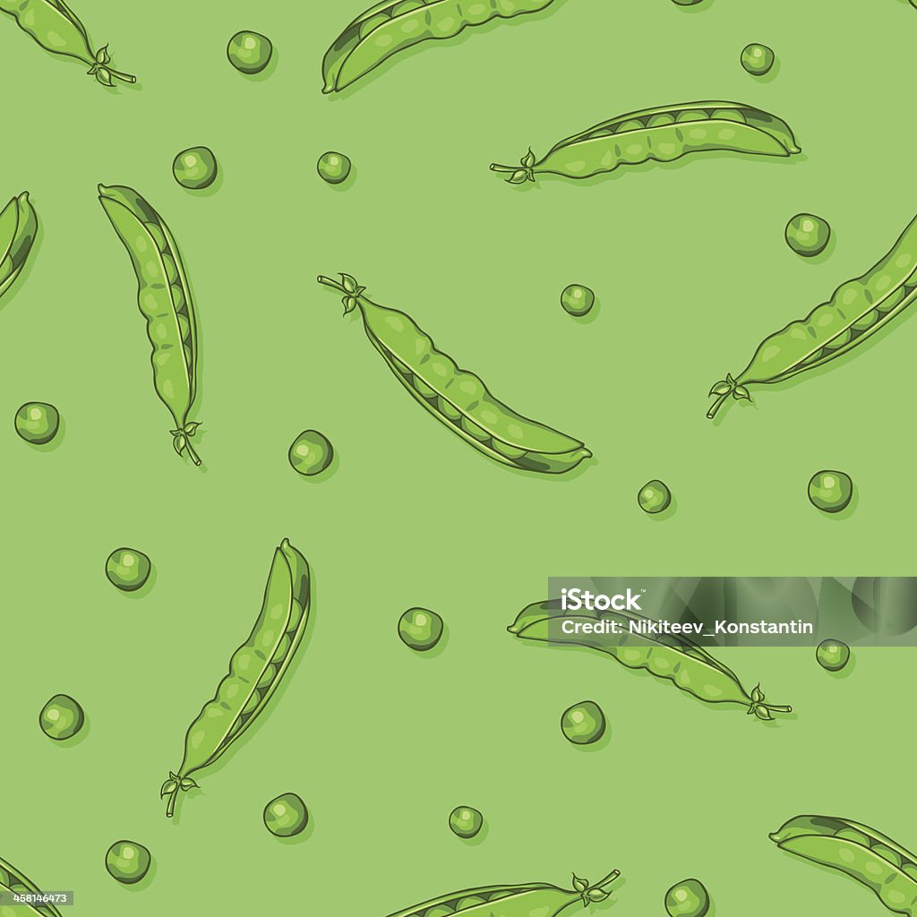 Peas Pattern Vector Seamless Pattern Of Peas Stock Illustration - Download Image Now ...