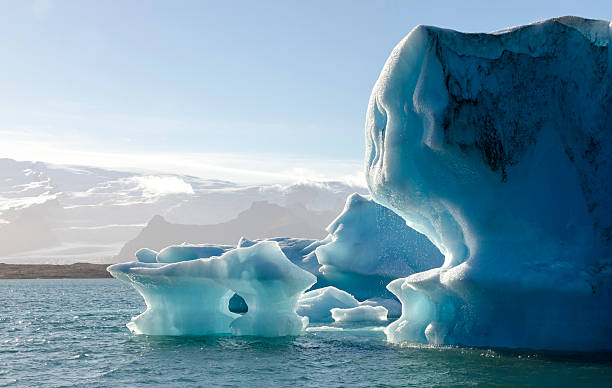 istock Melting iceberg, Jokulsarlon glacier lagoon 458148011