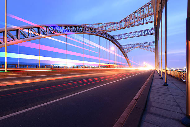 istock the night of modern bridge, 458149843