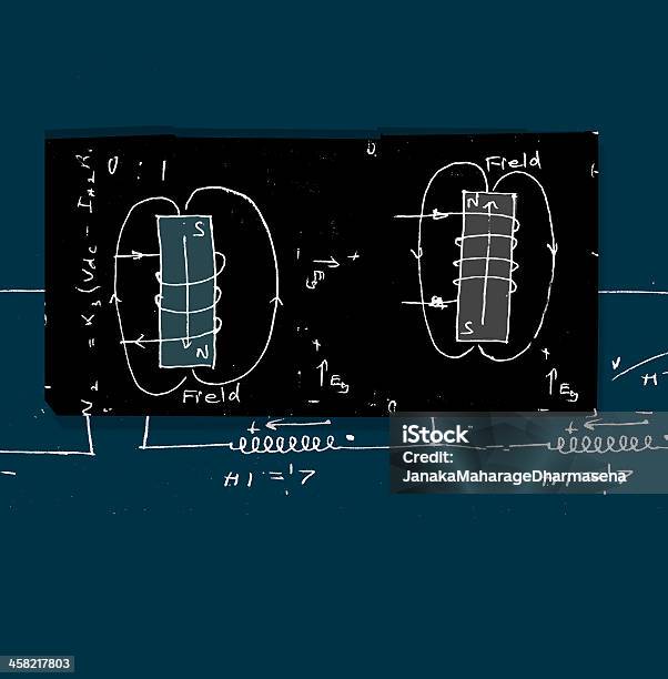 Fundo De Matemática - Arte vetorial de stock e mais imagens de Abstrato - Abstrato, Aprender, Ciência