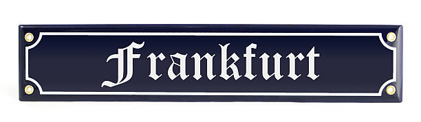 istock street sign Frankfurt - Germany 458218293