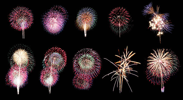 파이어워크 또는 폭죽 10 다른. - firework display traditional festival bomb explosive 뉴스 사진 이미지