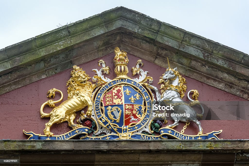 Escudo de armas-rey jorge I - Foto de stock de Escudo de armas libre de derechos