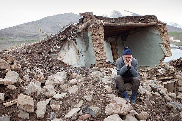 earthquake, elazig, turkey - earthquake stockfoto's en -beelden