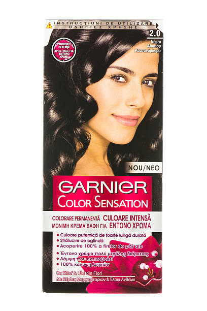 Garnier Color Sensation Hair Dye stock photo