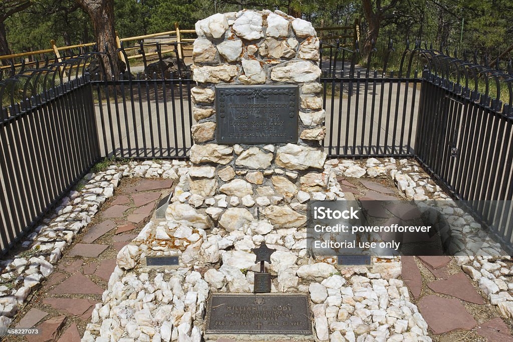 William Frederick Buffalo Bill Cody di" Grave-Golden - Zbiór zdjęć royalty-free (Buffalo Bill Cody)