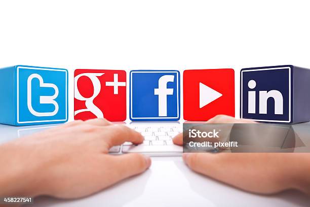 Social Network Stock Photo - Download Image Now - Adult, Big Tech, Blogging