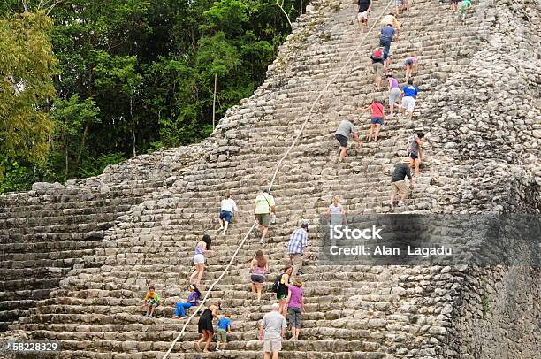 Coba México - Fotografias de stock e mais imagens de Nohoch Mul - Nohoch Mul, Coba, Antigo