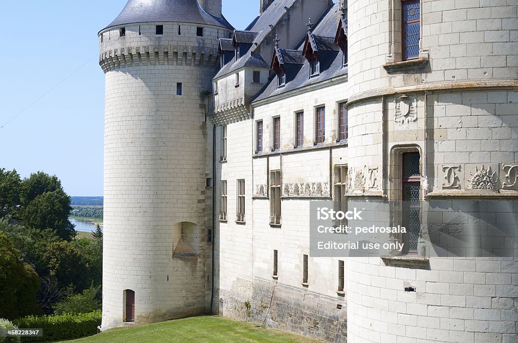 Chaumont-Sur-Loire - Lizenzfrei Architektur Stock-Foto