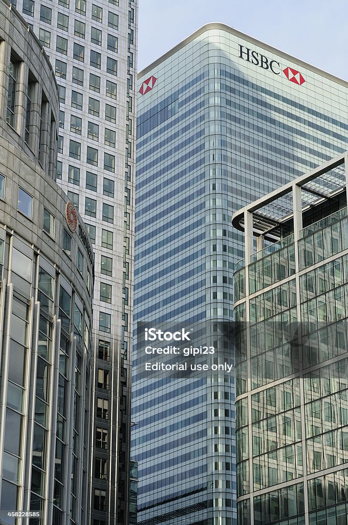 HSBC 은행 - 로열티 프리 0명 스톡 사진