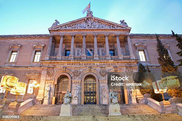 Foto de Madrimuseu Nacional De Arqueologia e mais fotos de stock de Arquitetura - Arquitetura, Capitais internacionais, Cidade pequena